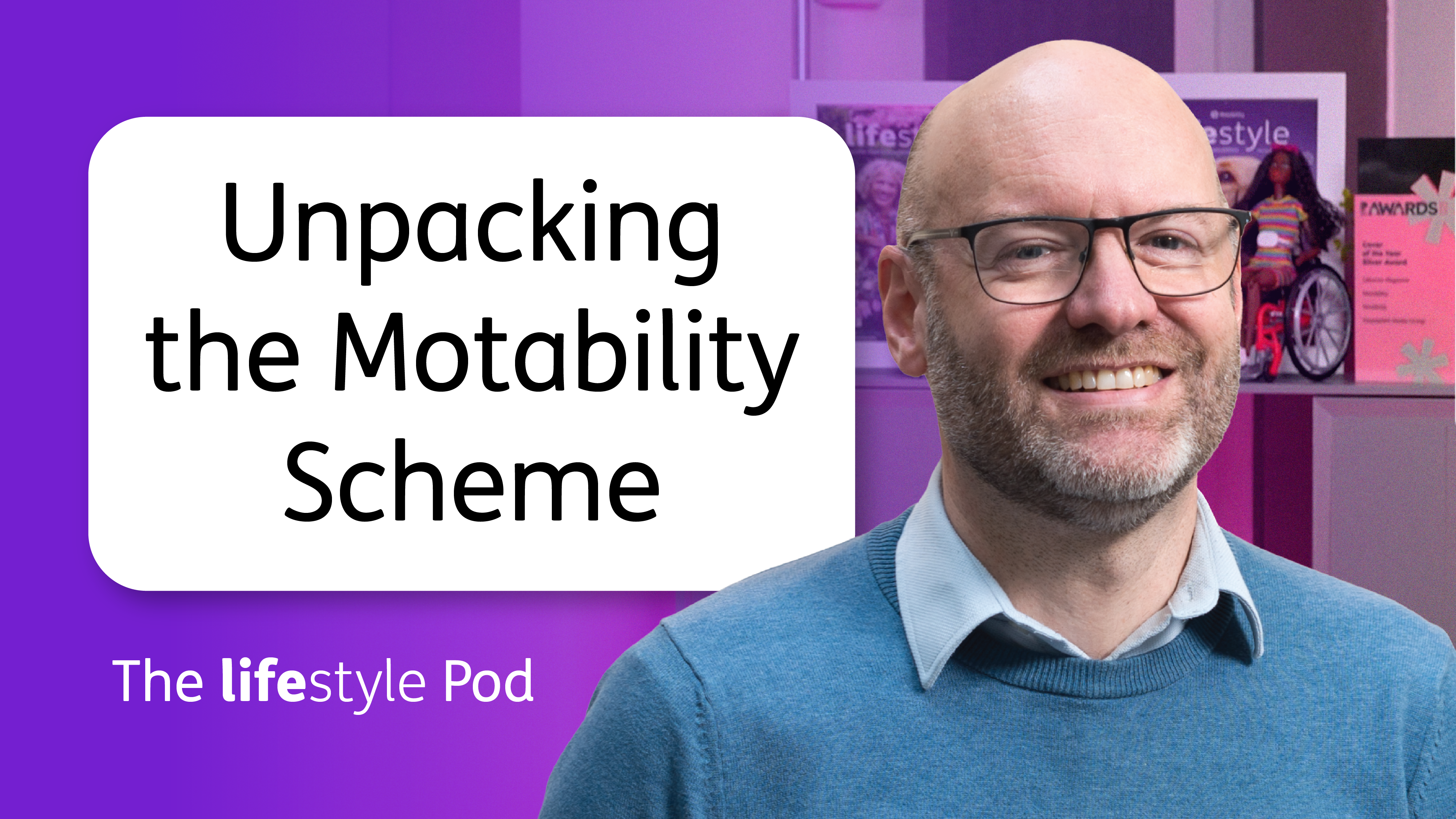 Picture of Nigel to the camera